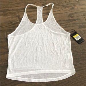 Nike Dri-Fit white small tank. New with tags!